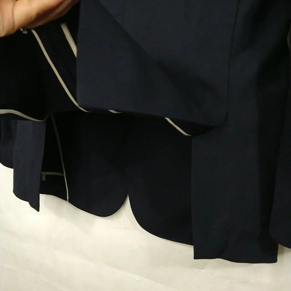 Wallin Bros Wool Blazer Sports Jacket Two Button Men Size 42 L Blue - Picture 6 of 10